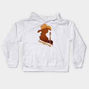 Cowgirl up Kids Hoodie